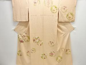 花丸文様訪問着